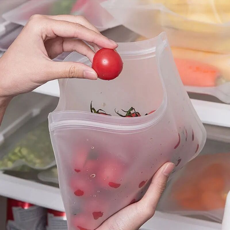 Reusable Ziploc Bags Silicone 4 Reusable Ziploc Bags Silicone - Image 4
