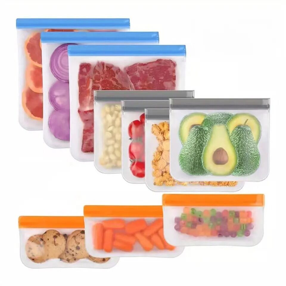 Reusable Ziploc Bags Silicone 1 Reusable Ziploc Bags Silicone