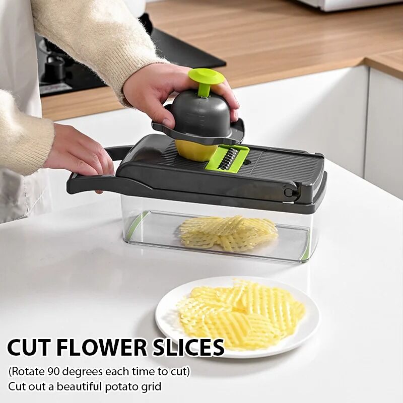 Multifunctional Vegetable and Fruit Slicer 2 Multifunctional Vegetable and Fruit Slicer - Image 2