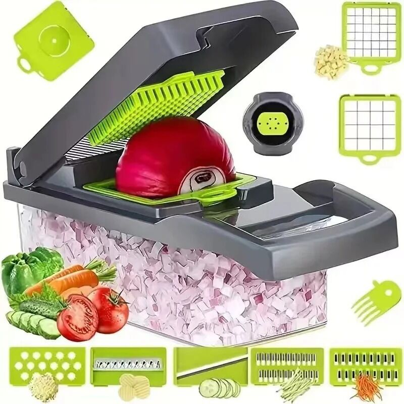 Multifunctional Vegetable and Fruit Slicer 1 Multifunctional Vegetable and Fruit Slicer