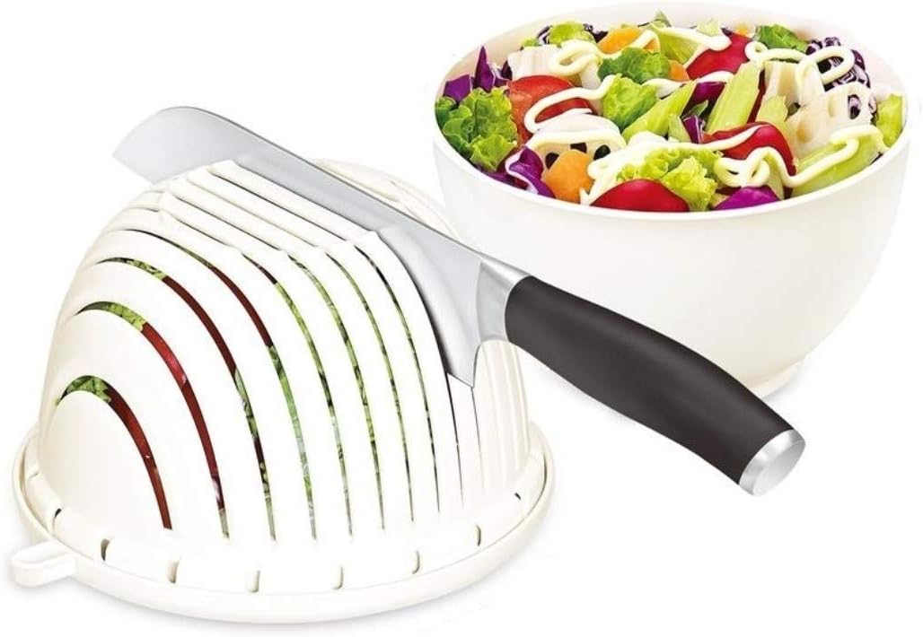 Salad Cutter Bowl 60 Seconds Salad Maker 1 salad cutter bowl