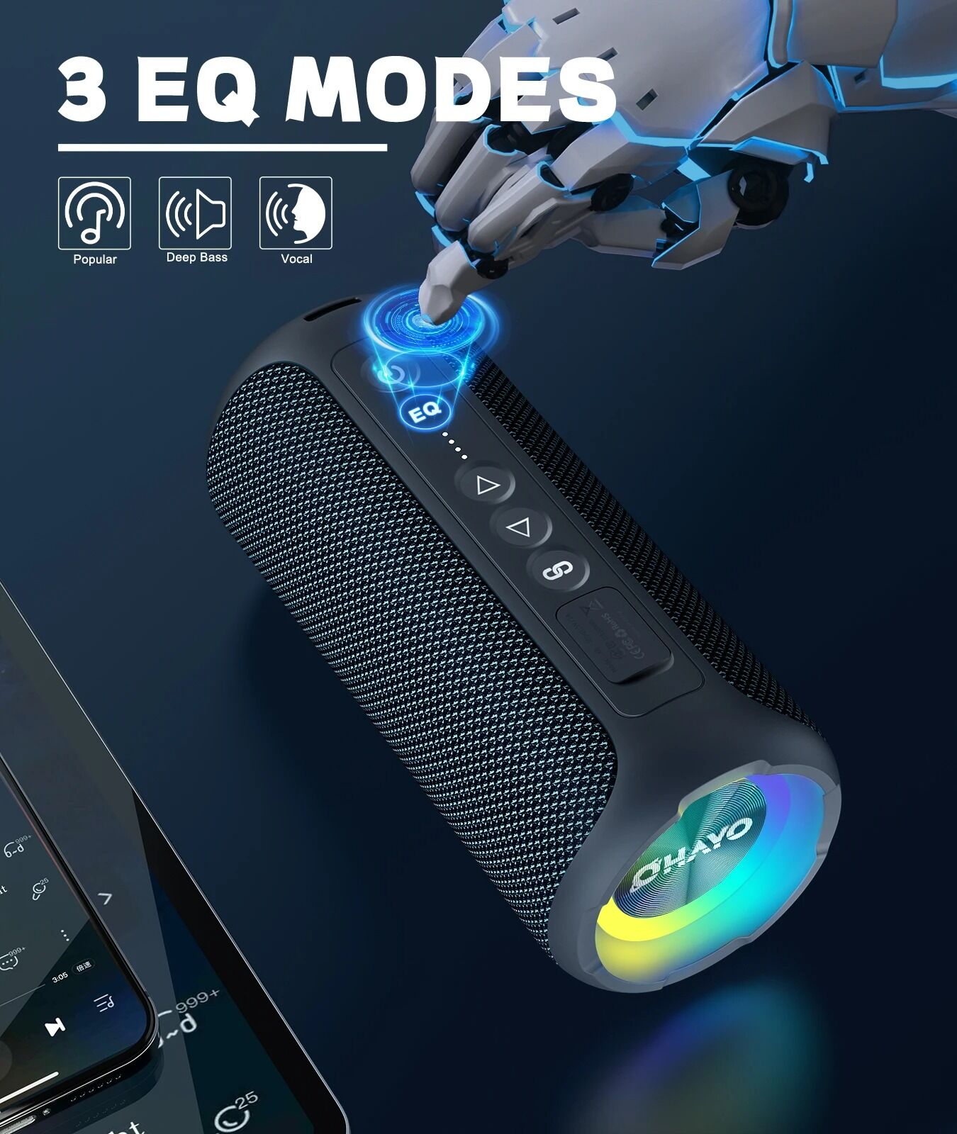 Waterproof Bluetooth Speaker 4 Waterproof Bluetooth Speaker - Image 4