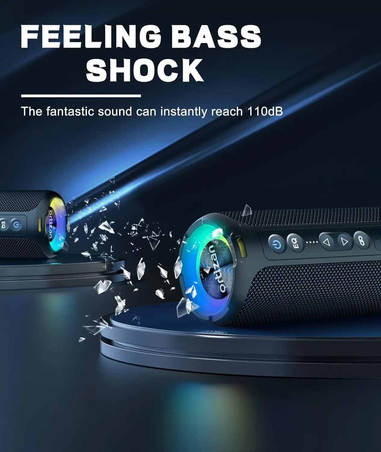 Waterproof Bluetooth Speaker 2 Waterproof Bluetooth Speaker - Image 2