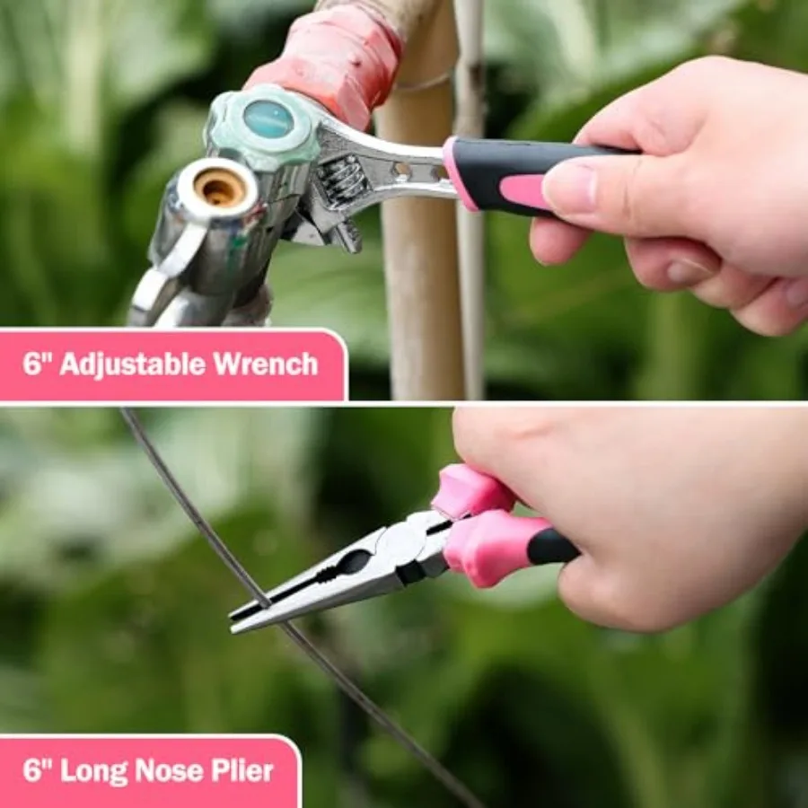 Pink Cordless Drill Set for Women 5 Pink Cordless Drill Set for Women - Image 5