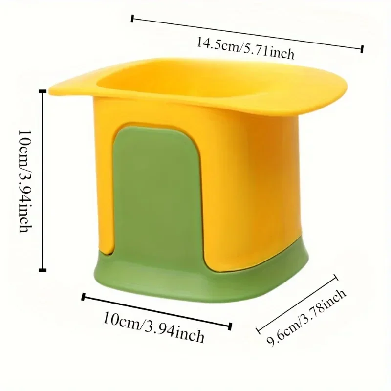 Multifunctional Hand-Press Vegetable Chopper & Dicer 6 Multifunctional Hand-Press Vegetable Chopper & Dicer - Image 6