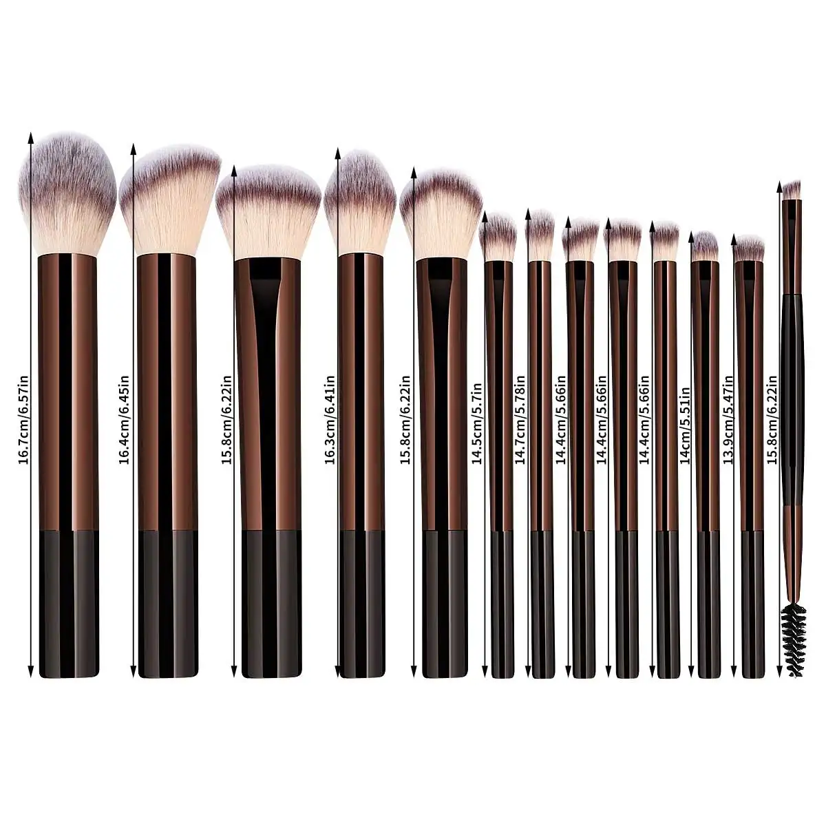 13-Piece Professional Makeup Brush Set 6 13-Piece Professional Makeup Brush Set - Image 6
