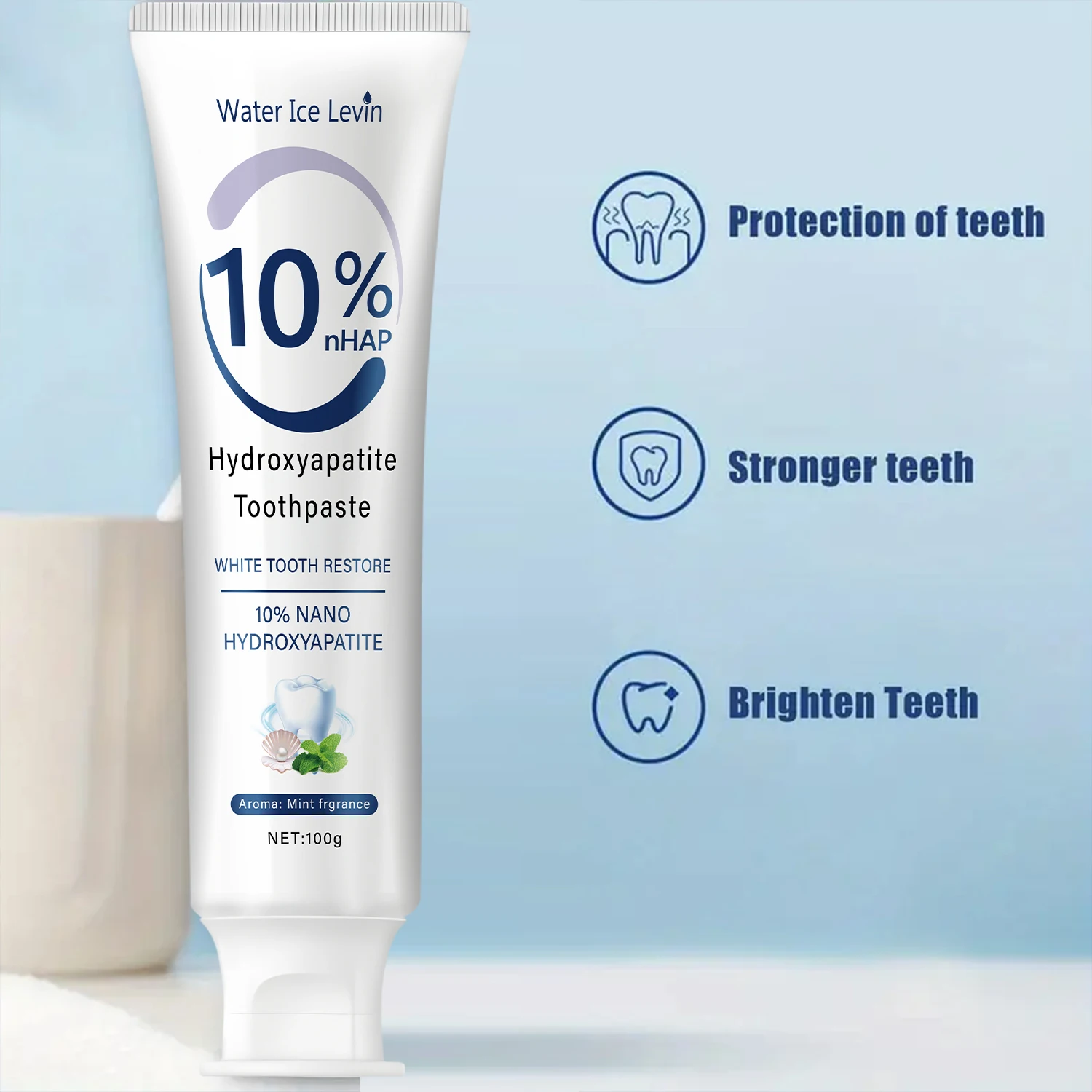 10% Nano Hydroxyapatite Whitening Toothpaste 5 10% Nano Hydroxyapatite Whitening Toothpaste - Image 5