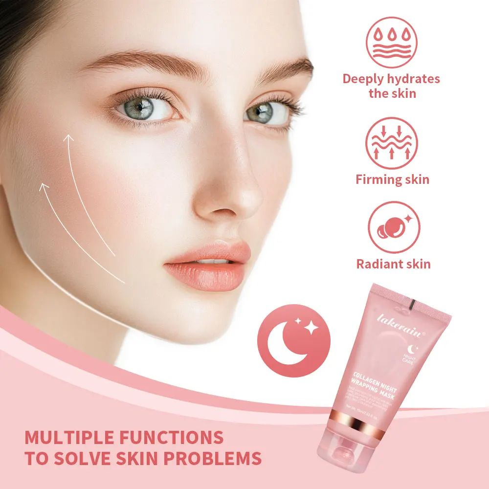 Korean Deep Collagen Overnight Wrapping Mask 4 Korean Deep Collagen Overnight Wrapping Mask - Image 4
